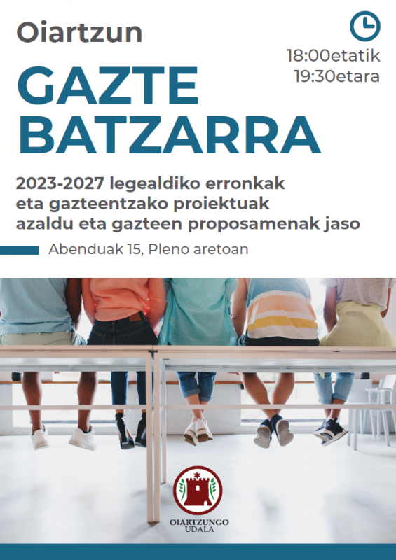 Herriko gazteekin bilduko da Udala abenduaren 15ean